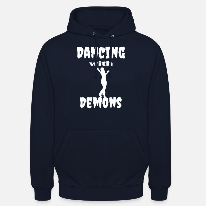 Danse Musique de danse - Sweat-shirt à capuche unisexe - marine