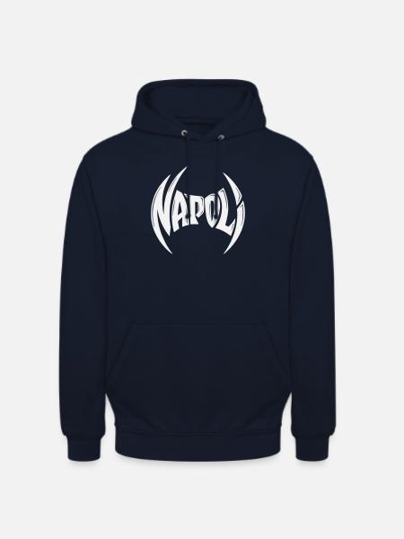 Napoli Crest Typography - Unisex Hoodie - navy