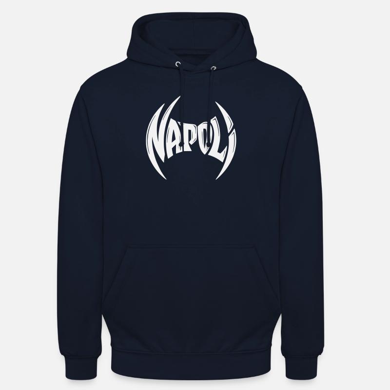 Napoli Crest Typography - Unisex Hoodie - navy