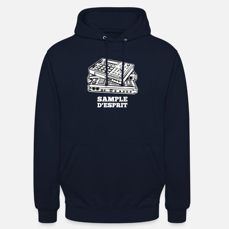 SAMPLE DESPRIT - Sweat-shirt à capuche unisexe - marine