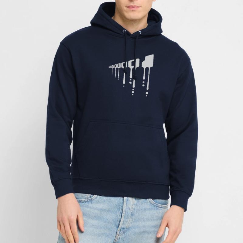 Langage de programme de code binaire Sweat-shirt à capuche unisexe