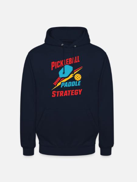 Pickleball Paddle Strategy - Unisex Hoodie - Navy