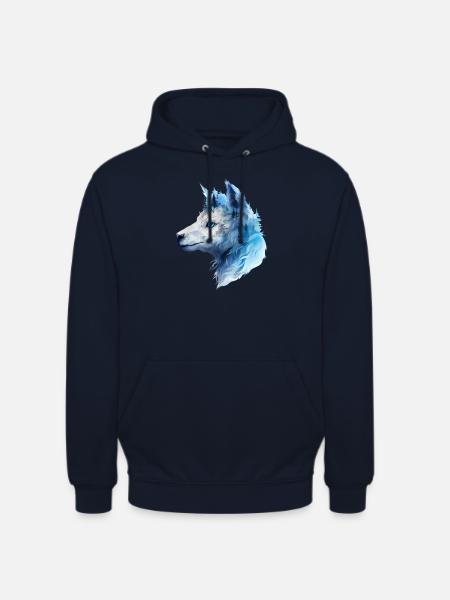 Lama - Unisex Hoodie - Navy