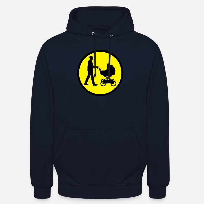 buggy_man_022013_a_2c - Sweat-shirt à capuche unisexe - marine