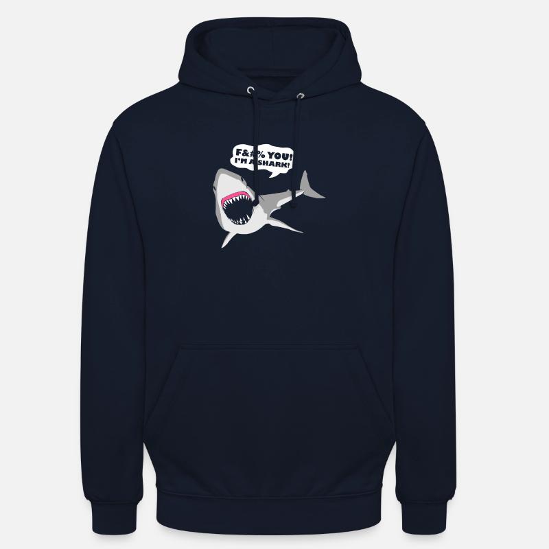 Ich bin ein Hai! - Unisex Hoodie - Navy