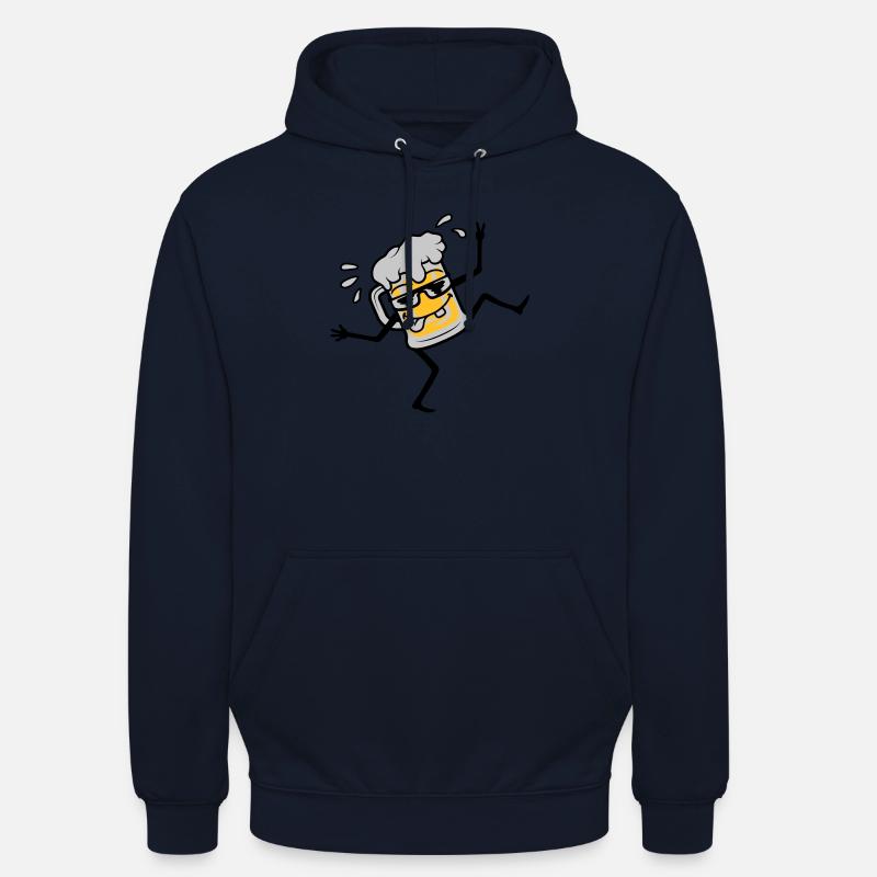 Dancing Cool Party Bière - Sweat-shirt à capuche unisexe - marine