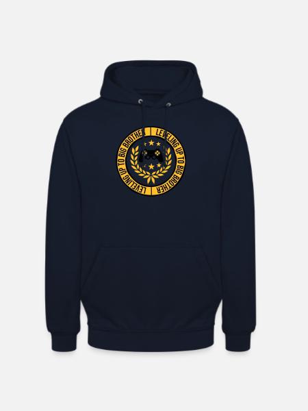 Leveling up big brother - Unisex Hoodie - navy