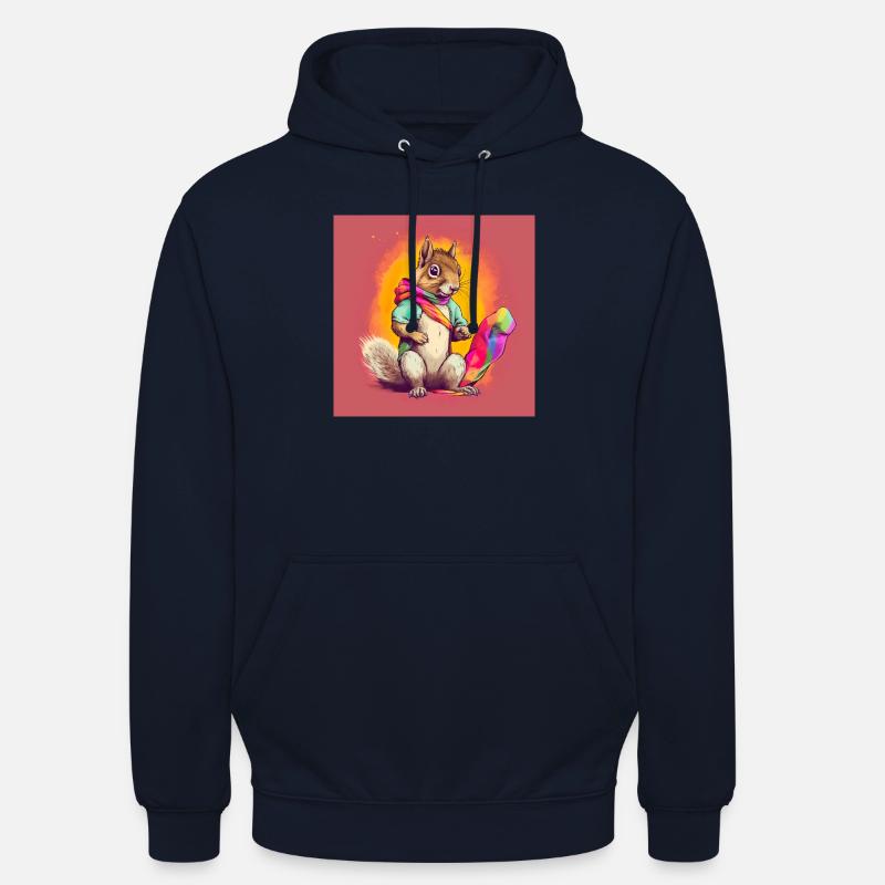 Pride LGBT Eichhörnchen - Unisex Hoodie - Navy