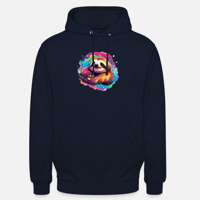 Paresse - Sweat-shirt à capuche unisexe - marine