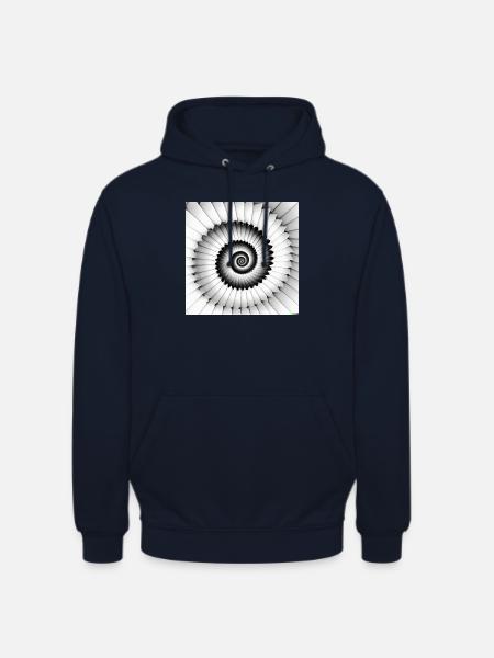 Fibonacci - Unisex Hoodie - Navy