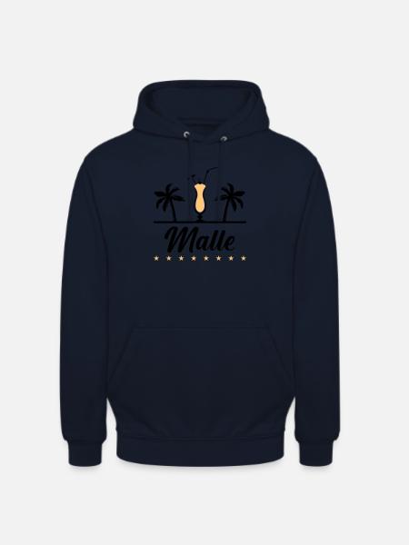 malle - Unisex Hoodie - Navy