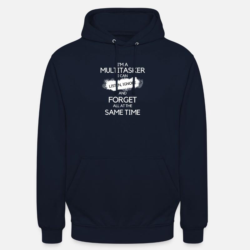 Multitasking Multitasker - Unisex Hoodie - Navy