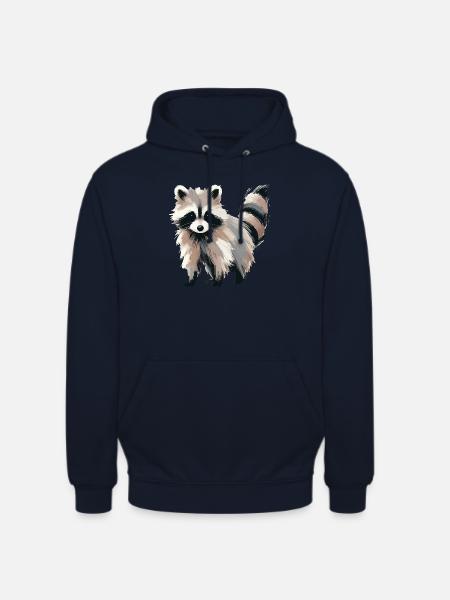 Waschbär - Unisex Hoodie - Navy