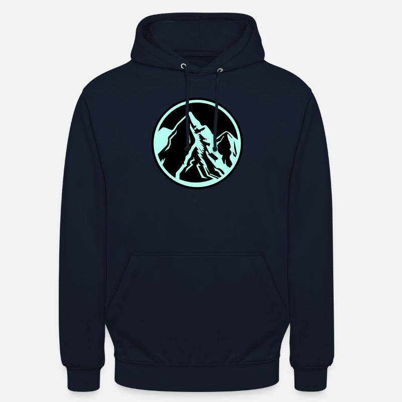 Mountains Mountains 1 - Unisex Hoodie - navy