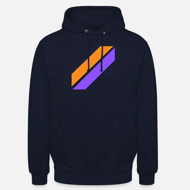 Makatussin Codéine Stripe Design - Sweat-shirt à capuche unisexe - marine