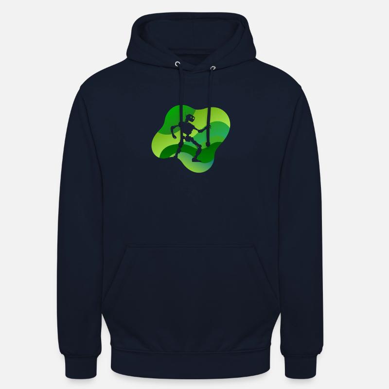 Robotik Tech - Unisex Hoodie - Navy