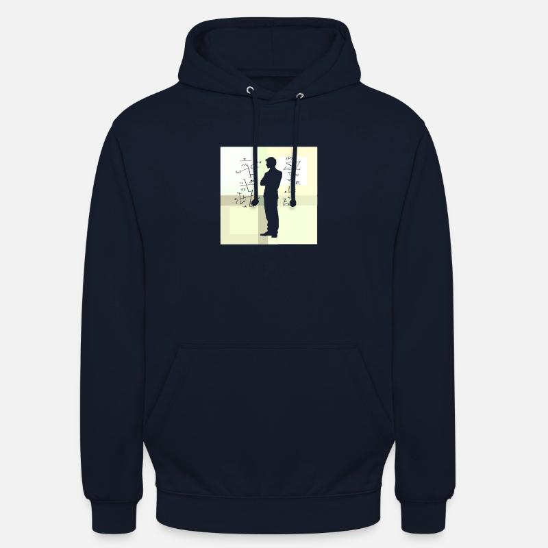 Numbers Math Formulas - Unisex Hoodie - navy