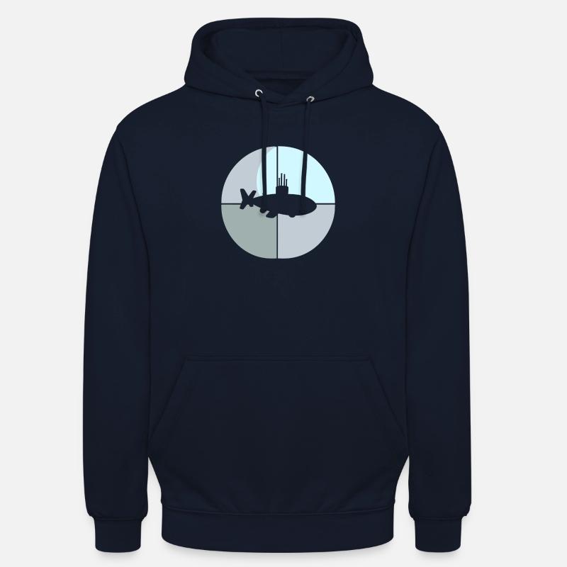 Uboot Navy U Boot - Unisex Hoodie - Navy