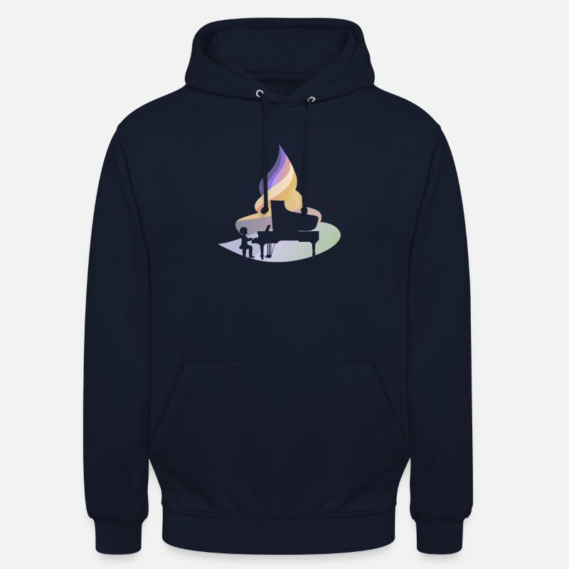 École de musique instrumentale - Sweat-shirt à capuche unisexe - marine