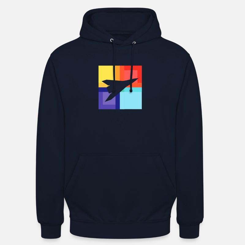 Luftfahrt Flugzeug - Unisex Hoodie - Navy