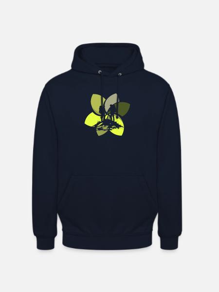 Wanderer Trekker Trekking - Unisex Hoodie - Navy