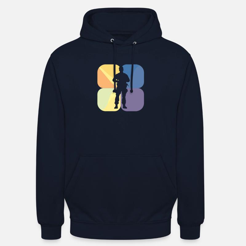 Beamter Polizei Verbrechensbekaempfung - Unisex Hoodie - Navy