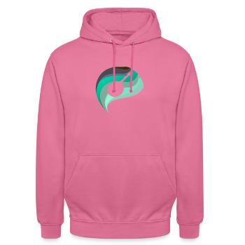 Banjo Musique Country - Sweat-shirt à capuche unisexe - rose - Devant - Alina (178cm) & Michal (187cm)