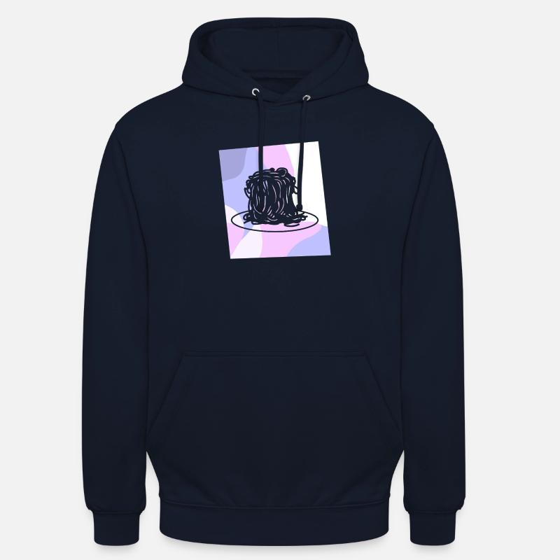 Pâtes Raviolis Pâtes - Sweat-shirt à capuche unisexe - marine