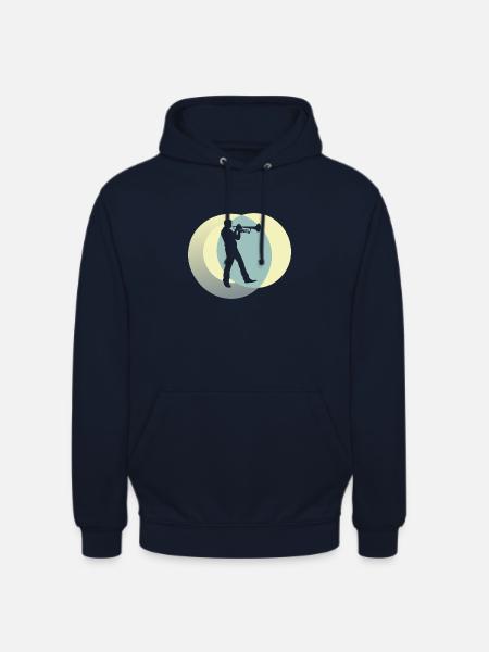 Blasinstrument Brassband - Unisex Hoodie - Navy