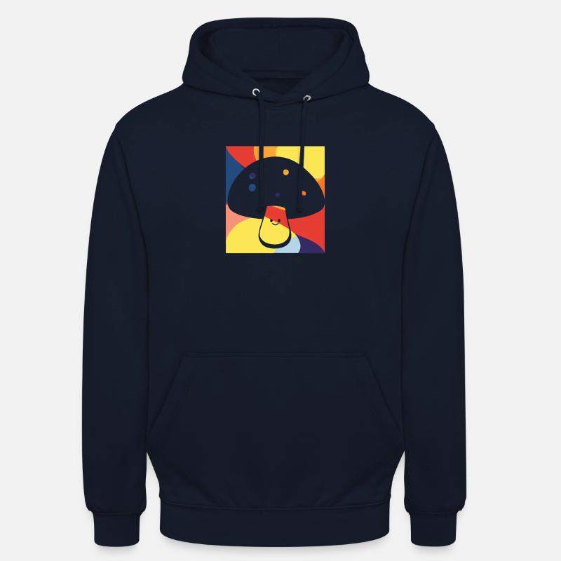 Champignons Spore Toxique - Sweat-shirt à capuche unisexe - marine