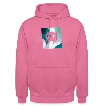 Arachnide Tarentule Tarentule - Sweat-shirt à capuche unisexe - rose - Devant - Alina (178cm) & Michal (187cm)