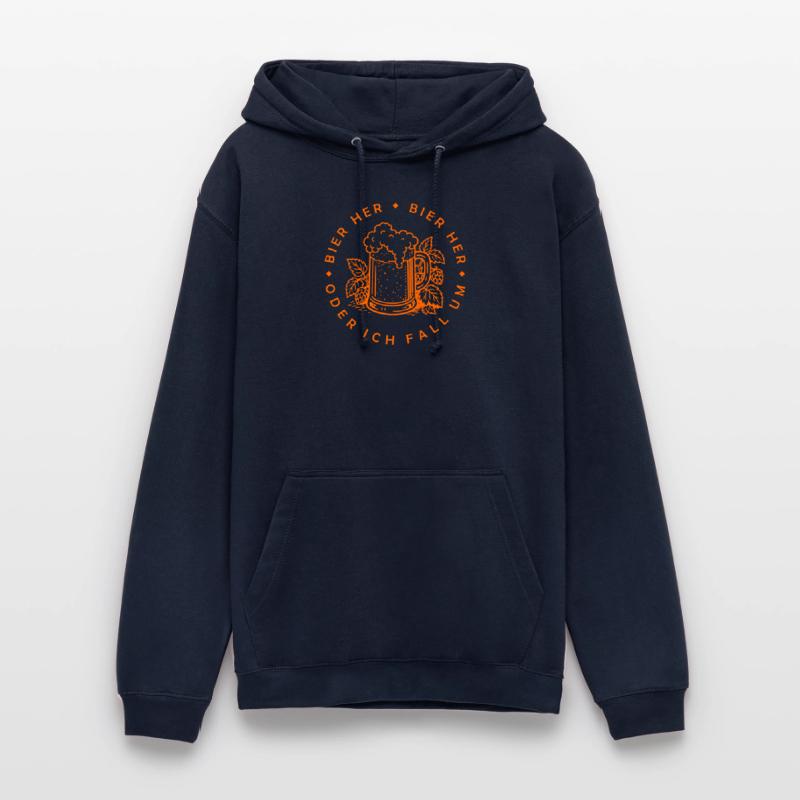 Bees here - Oder ich fall um! Unisex Hoodie
