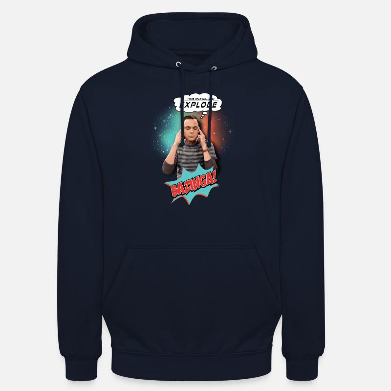 The Big Bang Theory Explode - Sweat-shirt à capuche unisexe - marine