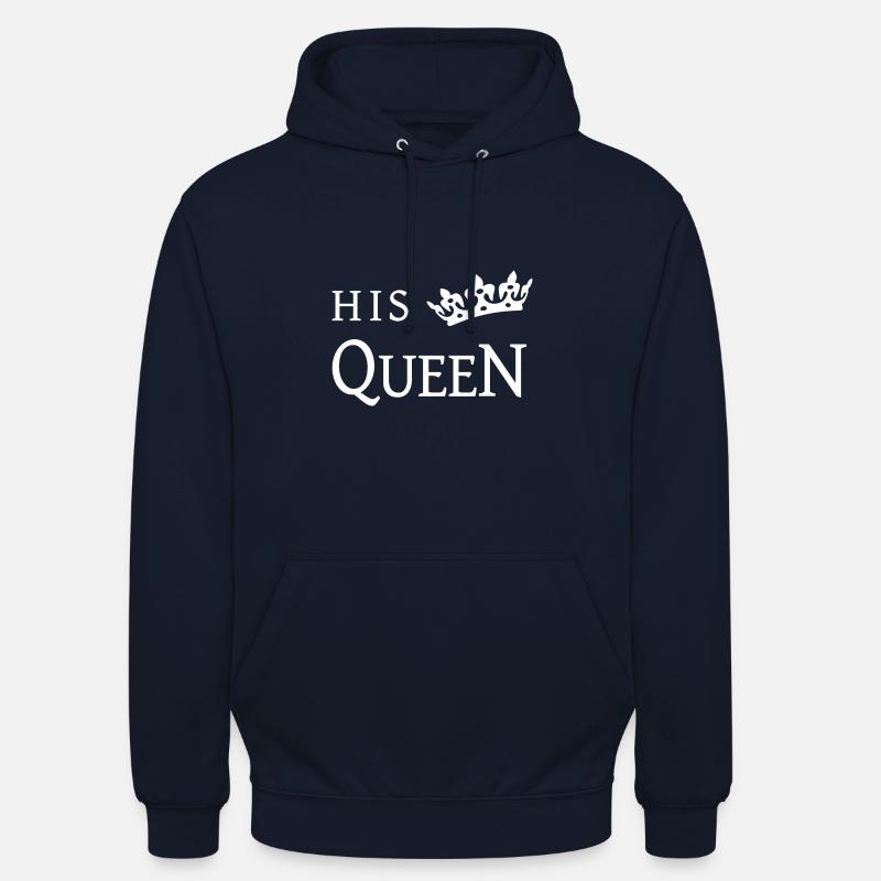 Saint Valentin - Sweat-shirt à capuche unisexe - marine