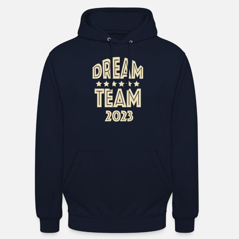 Grande Équipe - Sweat-shirt à capuche unisexe - marine