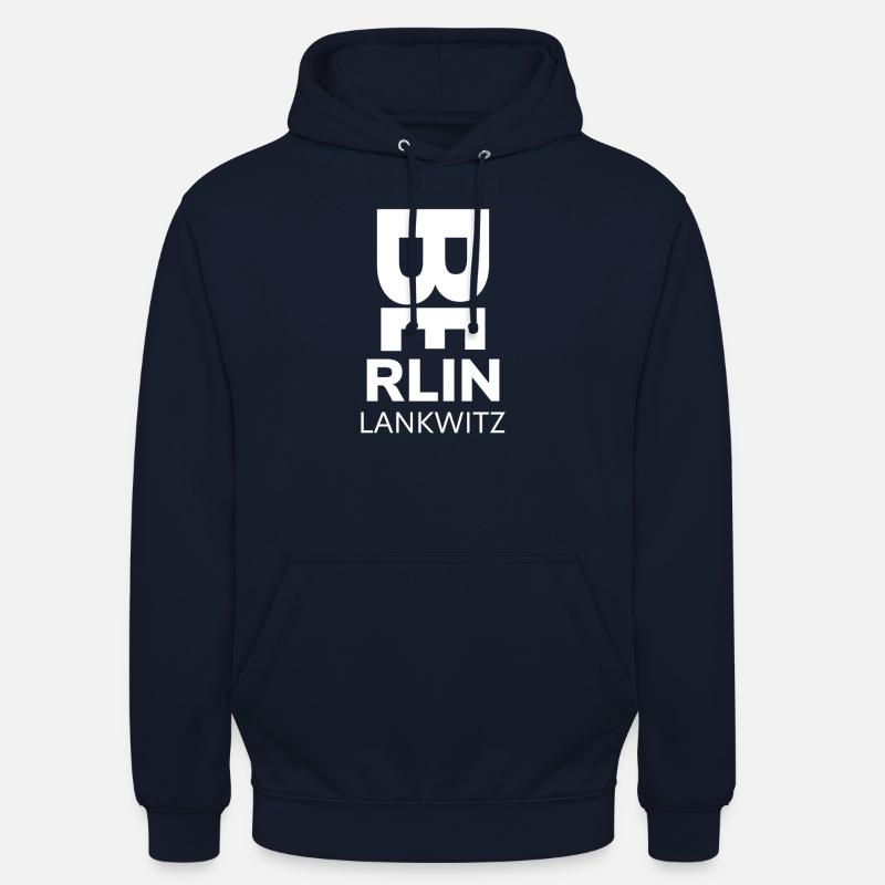 Berlin Lankwitz - Sweat-shirt à capuche unisexe - marine