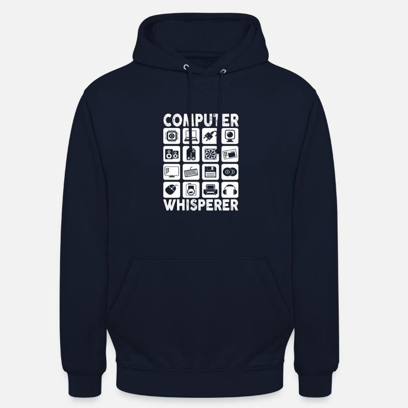 Computer Whisperer IT Tech Support Network Unisex Hoodie