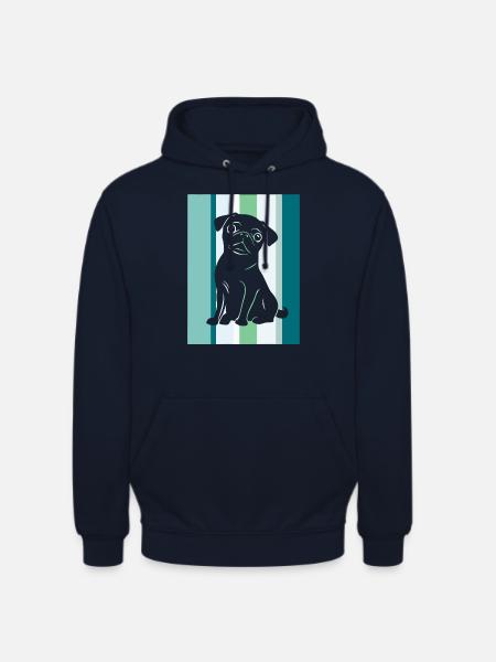 Hund Koeter - Unisex Hoodie - Navy