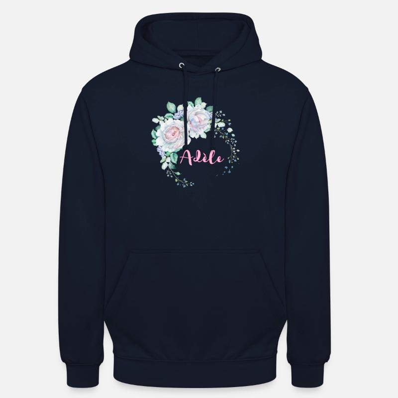 Pour Adèle - Sweat-shirt à capuche unisexe - marine