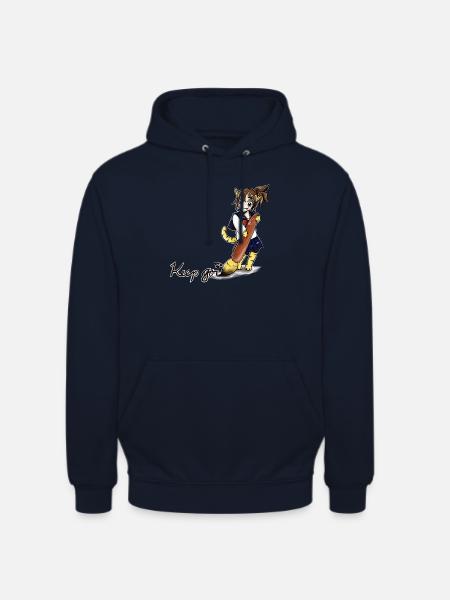 Keep going! - Pinseltora - Unisex Hoodie - Navy
