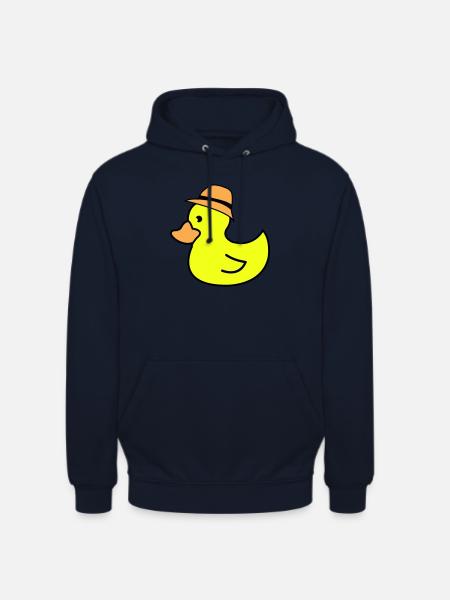Duck Hat - Unisex Hoodie - navy