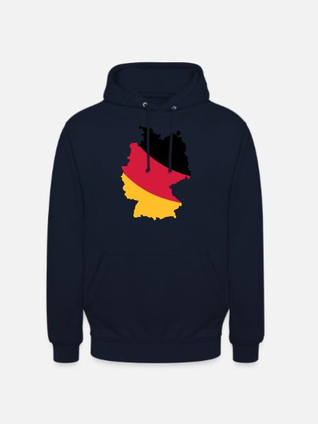 Germany - Unisex Hoodie - navy