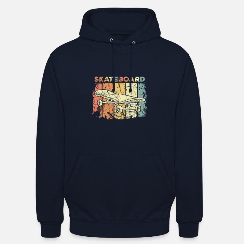 Skateboard - Sweat-shirt à capuche unisexe - marine