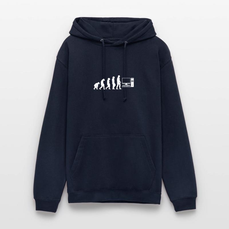 Evolution Programmierer Unisex Hoodie