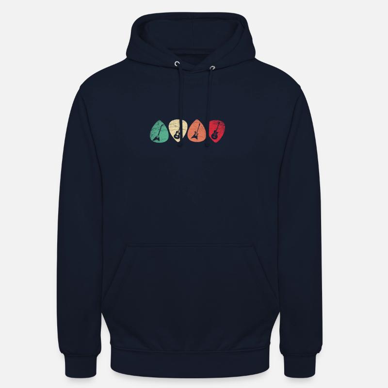 Guitariste guitariste - Sweat-shirt à capuche unisexe - marine