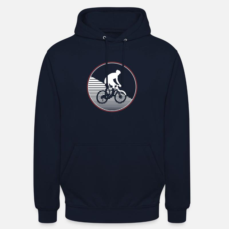 vtt - Sweat-shirt à capuche unisexe - marine