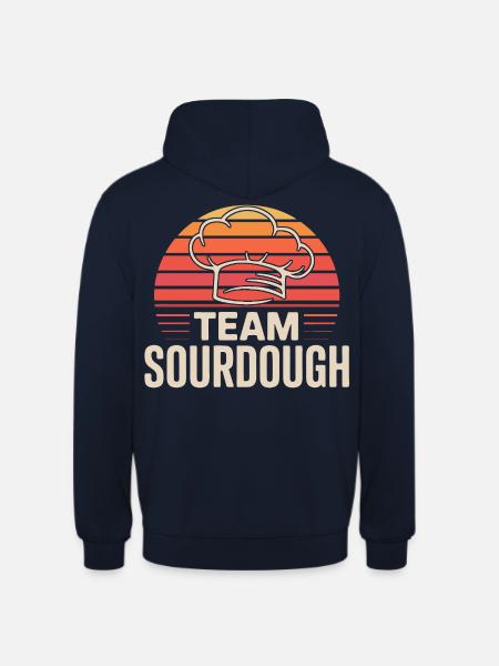 Sauerteig Liebe - Unisex Hoodie - Navy