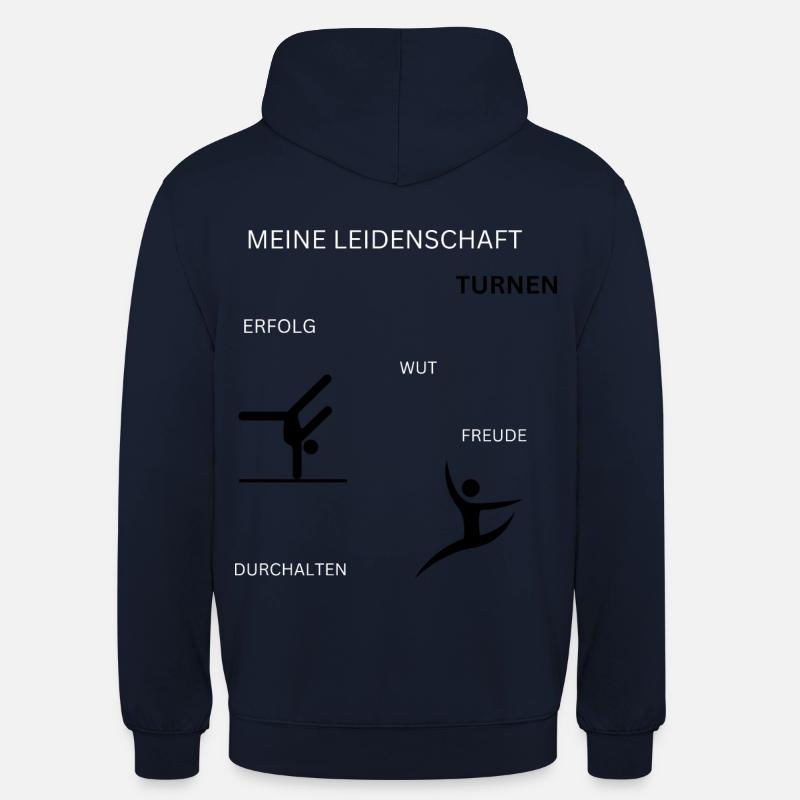 Turnen - Unisex Hoodie - Navy