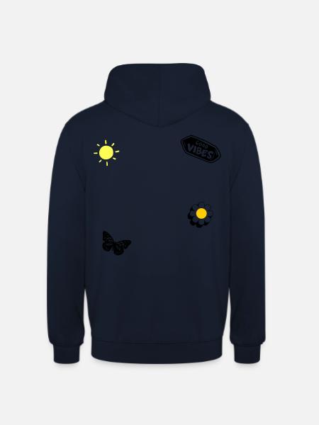 Good Vibes, Skate Style - Sweat-shirt à capuche unisexe - marine