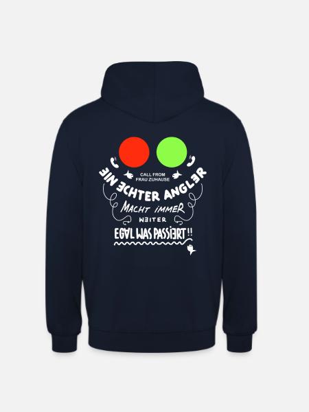 Echter Angler - Unisex Hoodie - Navy